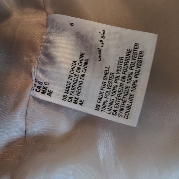 #16 Girl's Faux Fur Vest 🐆 - Picture 3 of 7